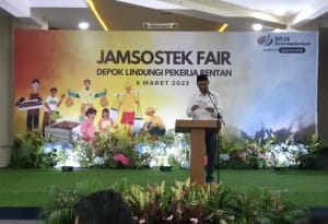 IBH Buka Giat Jamsostek Fair Cabang Depok